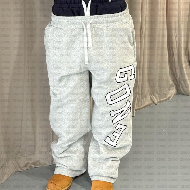 Hanorac cu glugă ZSIIBO, imprimare litere, fermoar, stil hip-hop, Regular