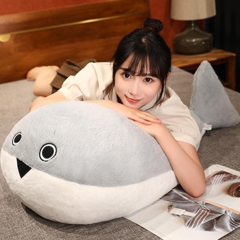 Плюшена риба кукла, пълнеж PP памук, подходяща за деца 7–14 г.