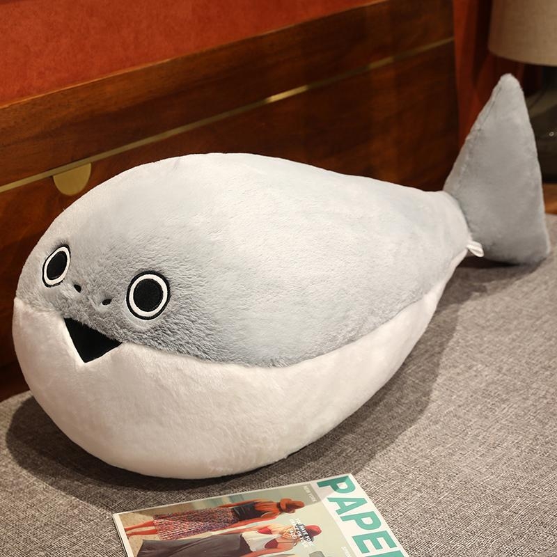 Плюшена риба кукла, пълнеж PP памук, подходяща за деца 7–14 г.