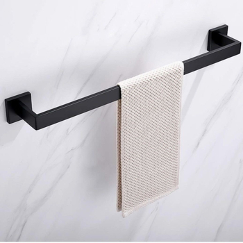 Raft de prosoape din oțel inoxidabil, țeavă pătrată cu cadru perforat, model 1, marca Lin Sheng