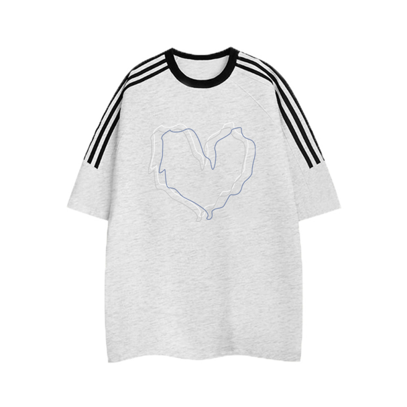 Póló – irodalmi retro stílusú pamut, kerek nyakú, rövid ujjú, laza szabás, közepes hosszúságú