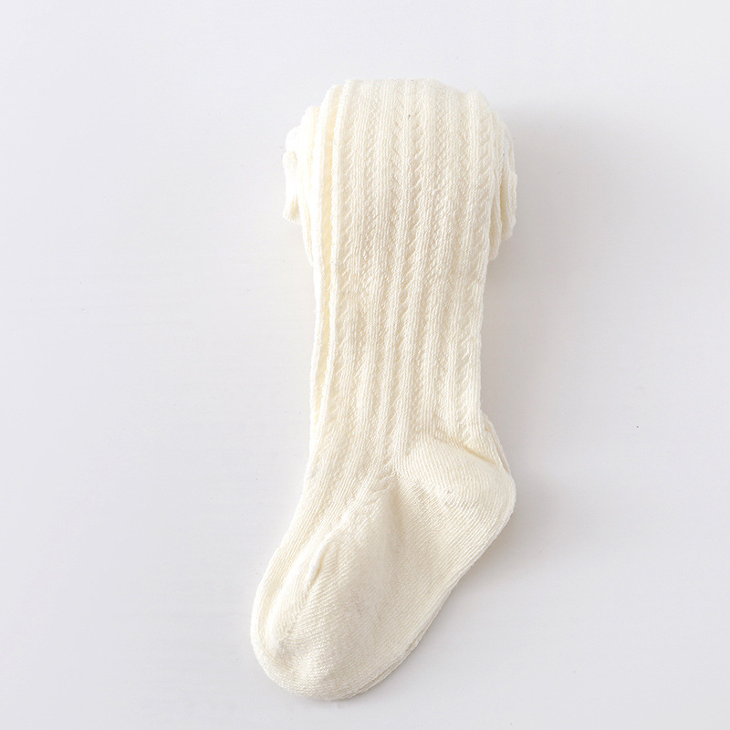 Dječje pantyhose za djevojčice, ljeto 2024, ultra-tanki mrežasti materijal, bijela, plesne pantyhose