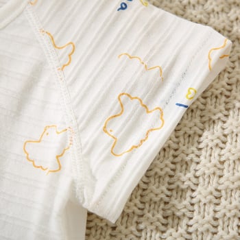 Unisex novorođenačka majica kratkih rukava od pamuka, 100% pamuk, ljeto