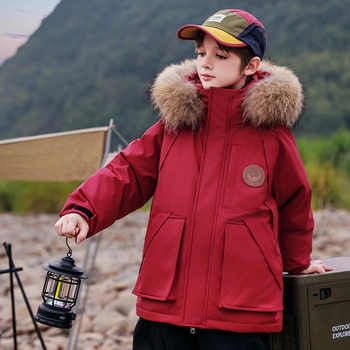 Унисексово зимно парко яке с полиестерен пълнеж и подплата, качулка, дебело, цип