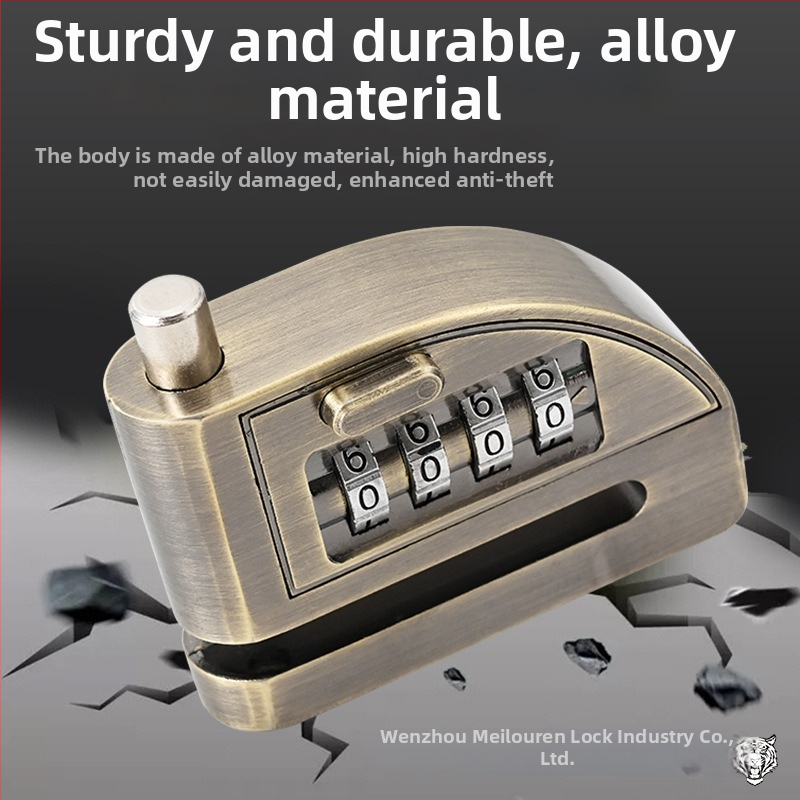 Κλείδωμα δίσκου φρένου με κωδικό – Μοντέλο D01, κράμα ψευδαργύρου, 396 g, παραμετροποίηση διαθέσιμη, εξουσιοδοτημένη ιδιωτική μάρκα