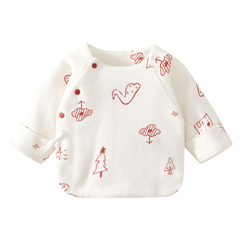 Bebin kimono top – 100% pamuk, okrugli izrez, unisex, novorođenče, zimska verzija