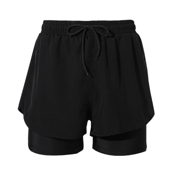 Slipuri de înot pentru bărbați, uscare rapidă, dublu strat, design anti-jenă, 70-80% poliester, 140 g/m²