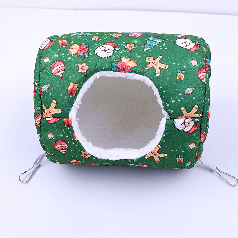 Hamster zimsko pamuk gnijezdo, viseće gnijezdo — Materijal: pamuk • Sezona: zima • Pogodno za: hamster