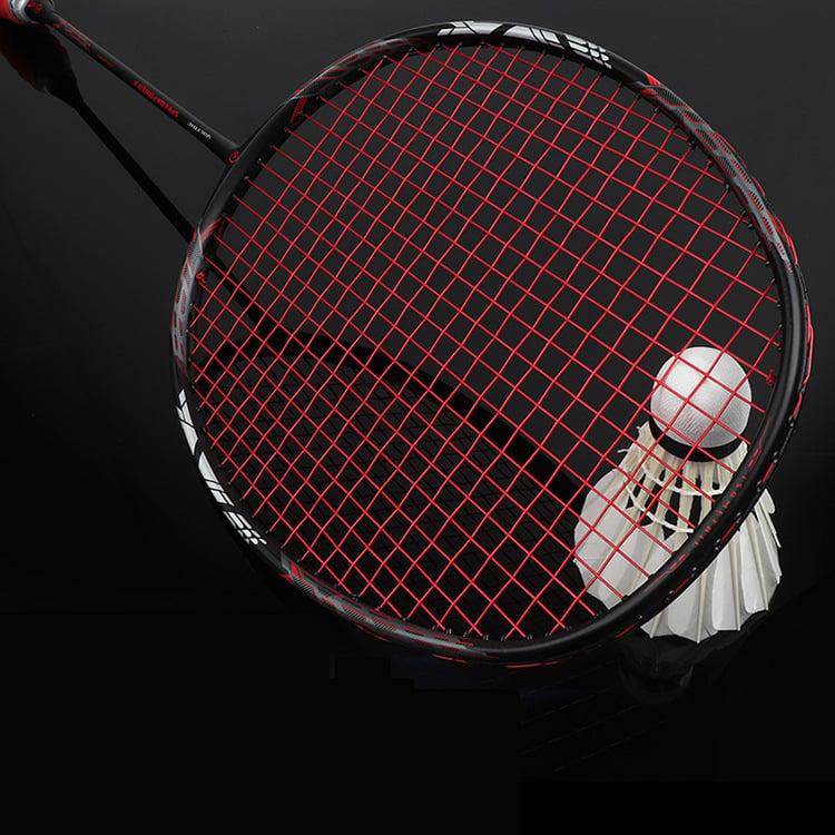 Ole Rui badminton reket, karbonski okvir, težina 80-84 g, ravna drška, ofenzivni udar za srednje napredne i napredne igrače