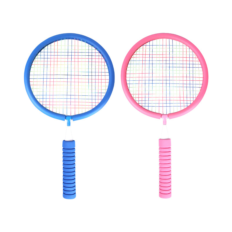 Wei Yan dječji set raketa za badminton, 2 rakete + 3 loptice, ravni držač, težina 85–89 g, za unutarnju i vanjsku igru