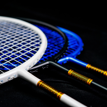 YAVCK badminton reketa, jednolični karbonski okvir, najlon žica, težina 75–79 g, debljina drške G5