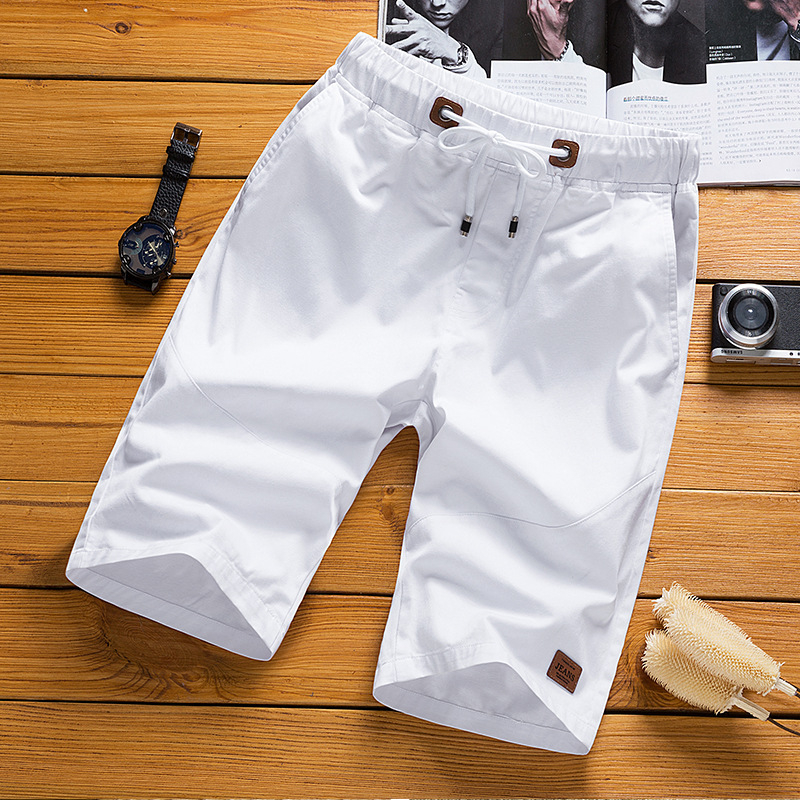 Muške casual šortse - labav kroj, kratka dužina, ravni kroj, poliester, korejski stil