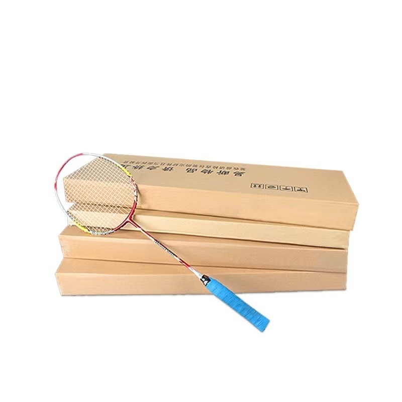 Κιβώτιο από χαρτόνι για ρακέτα μπάτμιντον – μεταφορική κούτα από γофρωτό χαρτόνι, εξτρά σκληρό, τριών στρώσεων κατασκευή, 120 g, συσκευασία ρακέτας μπάτμιντον