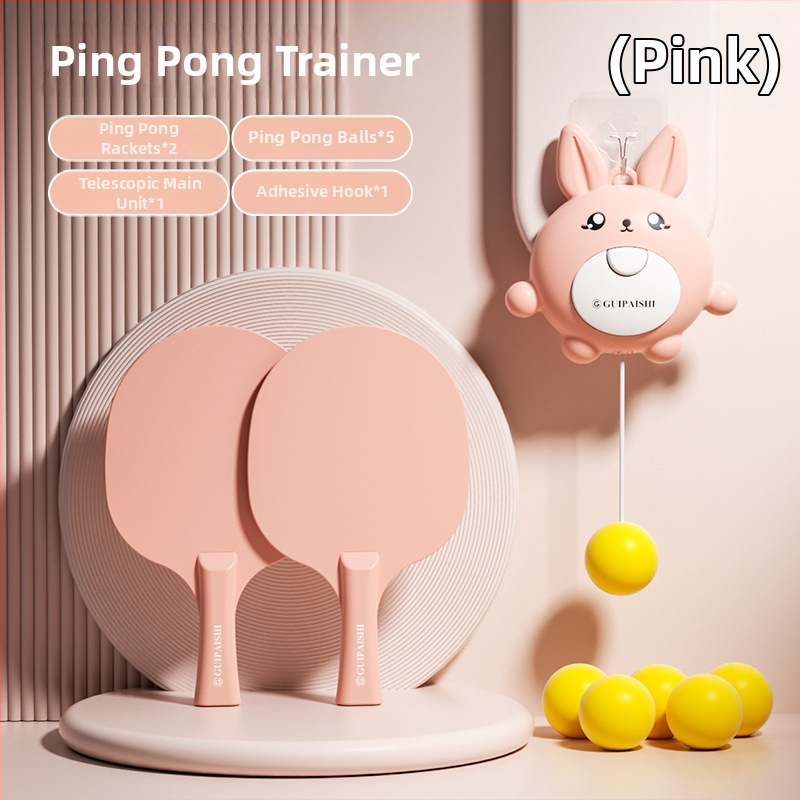 Antrenor de ping-pong suspendat pentru copii, pentru antrenament interior și coordonare mână-ochi (Brand Gui pa shi; Material: Alt; Cod produs: 322xgppqlv; Categorie: Ping-pong; Origine: China)