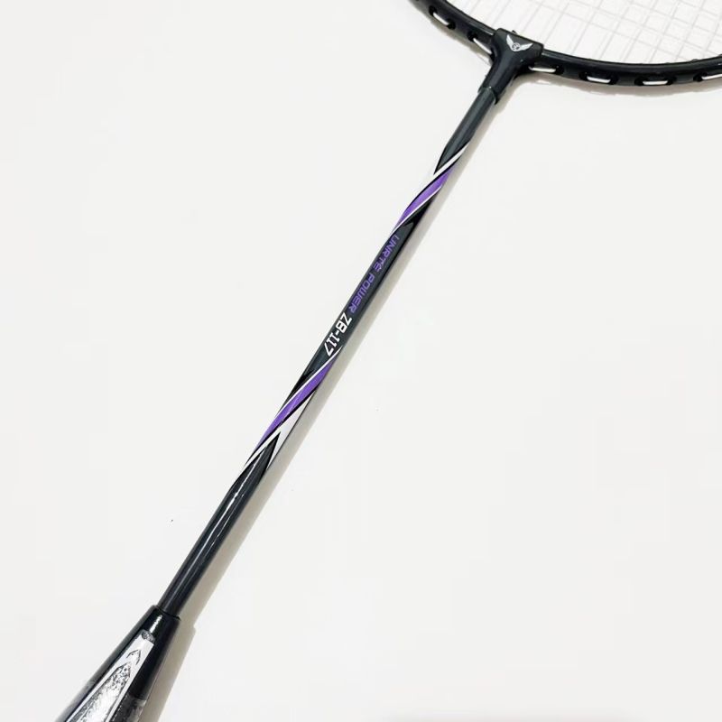 Zhibo badminton raketa – 95–100 g, okvir od ferroalija, drška G3, tip rakete: ravni udarac, pogodna za badminton i tenis