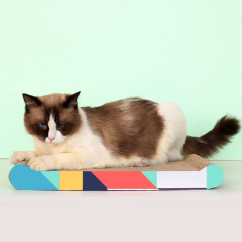 Beépített macska karmoló deszka – téglalap alakú, anyaga: hullámkarton; csomagolás: 36 darab; stílus: pastorális; márka: Excellent cat
