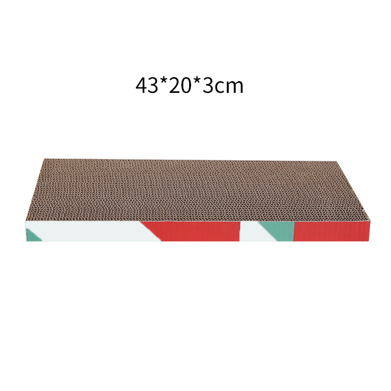 Beépített macska karmoló deszka – téglalap alakú, anyaga: hullámkarton; csomagolás: 36 darab; stílus: pastorális; márka: Excellent cat