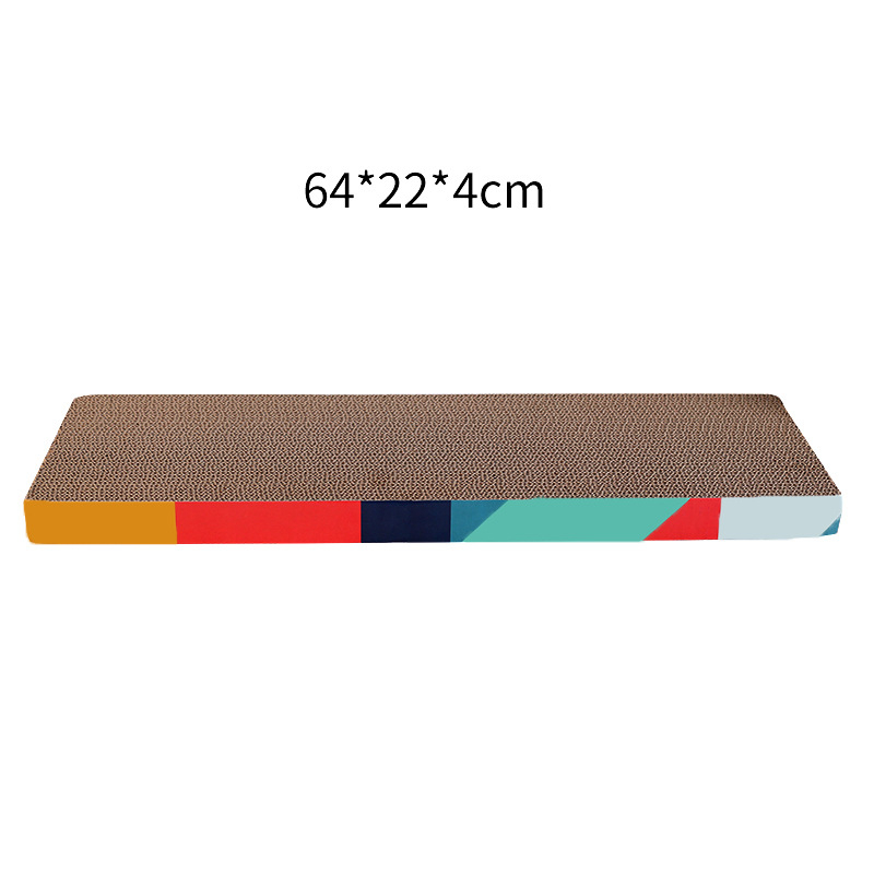 Beépített macska karmoló deszka – téglalap alakú, anyaga: hullámkarton; csomagolás: 36 darab; stílus: pastorális; márka: Excellent cat