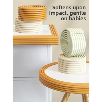 Detský ochranný roh – proti nárazu, netoxický, ekologický, mäkký obal, ochrana rohu stola