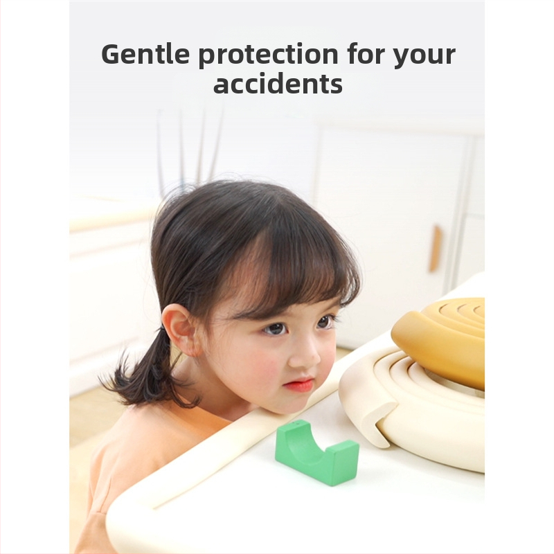 Detský ochranný roh – proti nárazu, netoxický, ekologický, mäkký obal, ochrana rohu stola