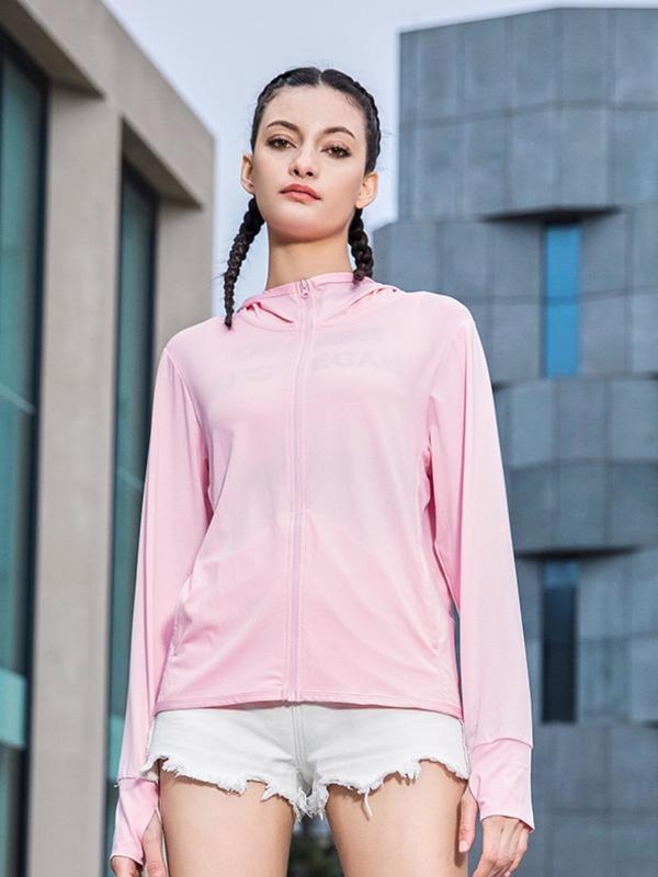 Muška jakna s kapuljom za zaštitu od sunca (Slim Fit, Mrežasta tkanina, Polipropilen, Proljeće 2025, Za tinejdžere)