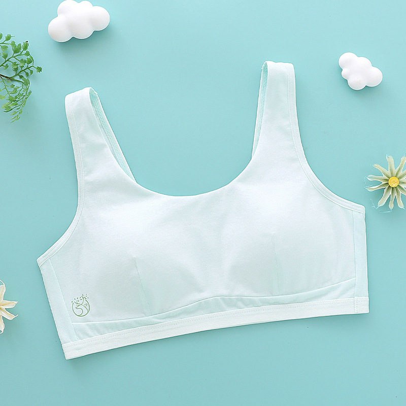 Dvostupan grudnjak za djevojčice 12–15 godina; modalna tkanina; puni košarice; bez žice