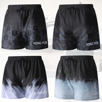 Férfi úszónadrág - lélegző, gyorsan száradó poliészter, mintás nyomtatás, 85% poliészter, szöveti tömeg 290 g/m²