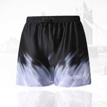 Férfi úszónadrág - lélegző, gyorsan száradó poliészter, mintás nyomtatás, 85% poliészter, szöveti tömeg 290 g/m²