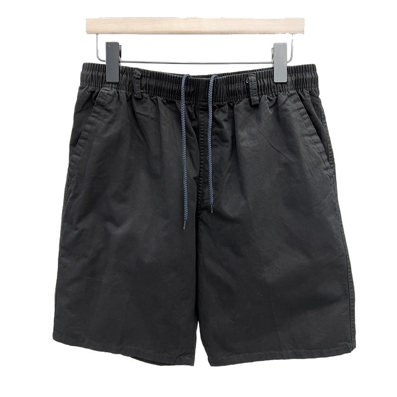 Мъжки памучни къси панталони, петточков модел, свободна кройка, 100% памук, леко еластични