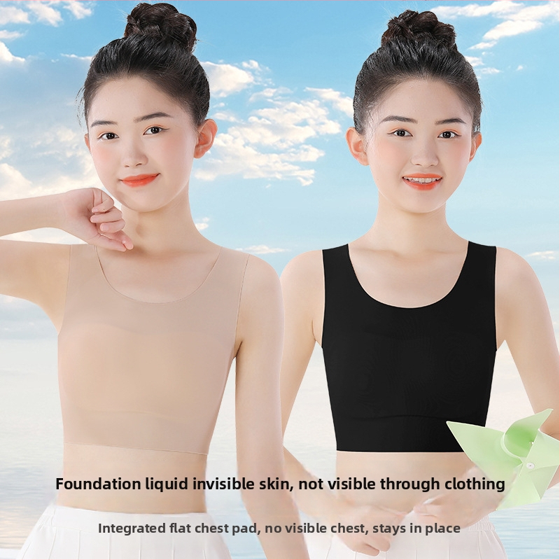 Dievčenská tréningová podprsenka – nylon/elastán zmes 75/25 – celoročné použitie – pre vek 8 a viac