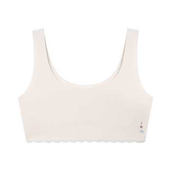 Dječji grudnjak za rast, prozračan, Ice Silk, vest stil, puni košar, ultra-tanki kalupi, 9–13 godina