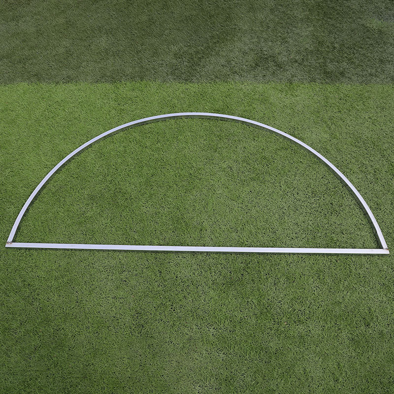 Esküvői félkörív vas keret dekorációhoz, Nanyang stílus, ventilátor alakú