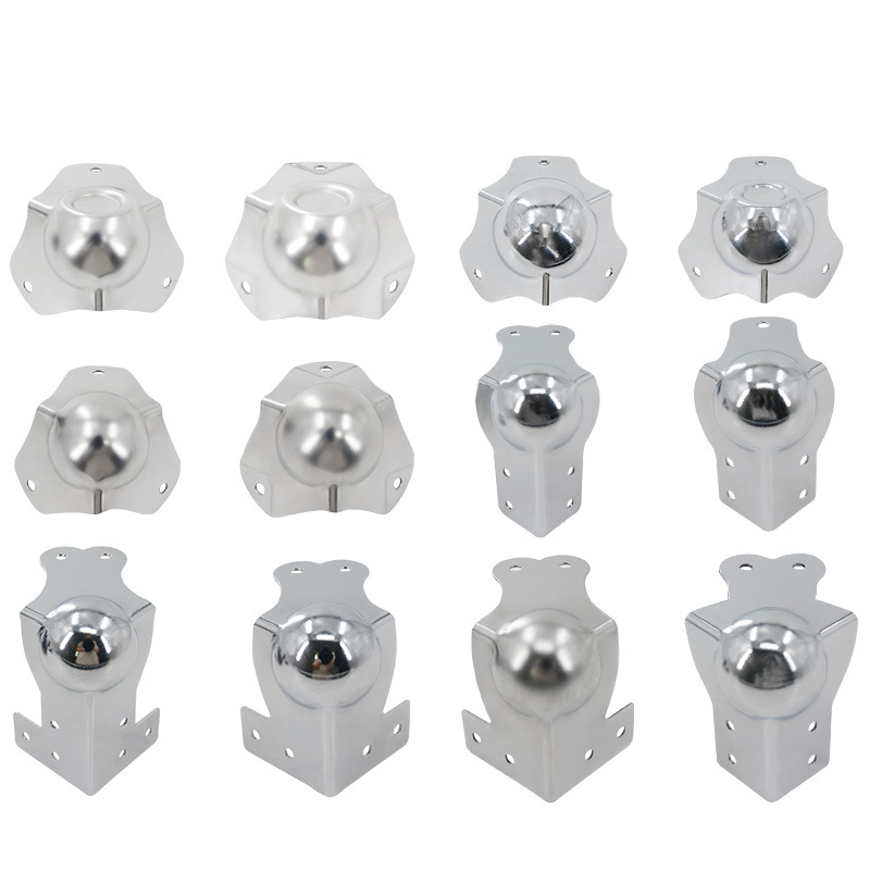 AW Anwang неръждаем ъглов предпазител за дървени кутии, 3-страничен прав ъгъл 90°