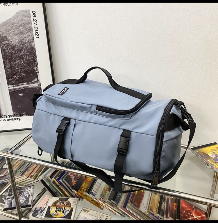 Hátizsák 36–55L, nylon, kopásálló, európai–amerikai retro stílus, ideális szabadidős utazásokhoz