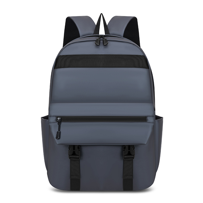 Muški ruksak s kožnim slojem, kapacitet 20–35 L, pogodan za 14-inčni laptop, gradski stil, zakrivljene naramenice
