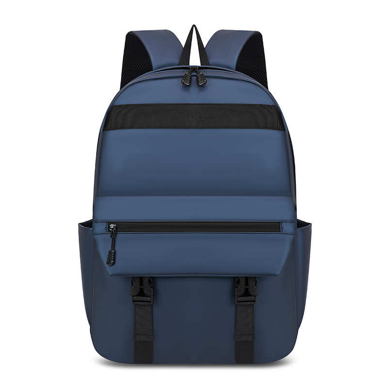 Muški ruksak s kožnim slojem, kapacitet 20–35 L, pogodan za 14-inčni laptop, gradski stil, zakrivljene naramenice
