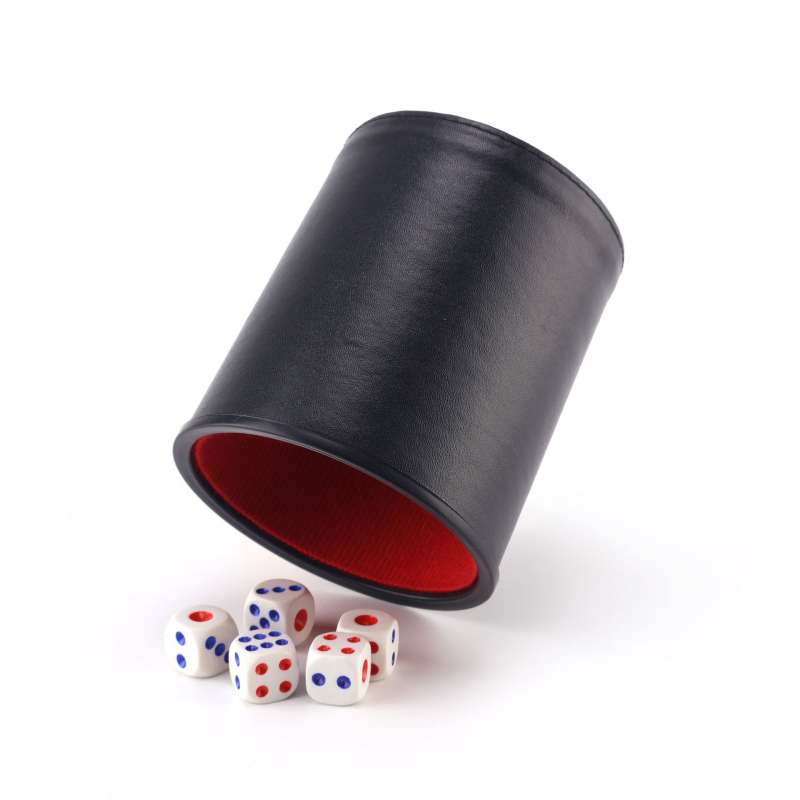 Dada ABS kockák lekerekített sarkokkal sakk- és kártyajátékokhoz