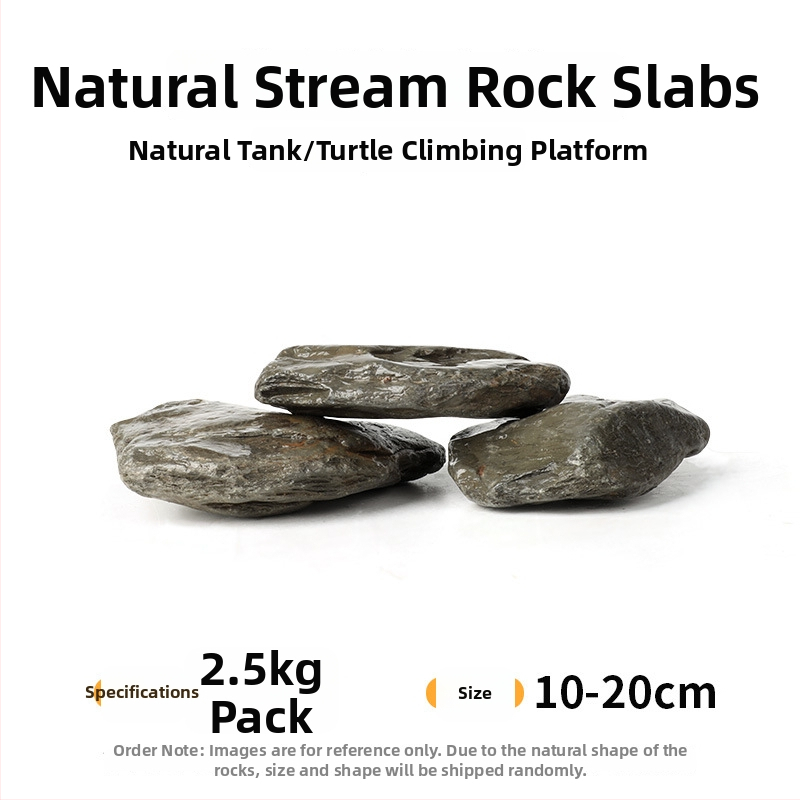 Pietre pentru amenajarea acvariului – piatră naturală brută, piatră principală și fragmente de piatră, nisip de fund, cutie cu 60 de bucăți
