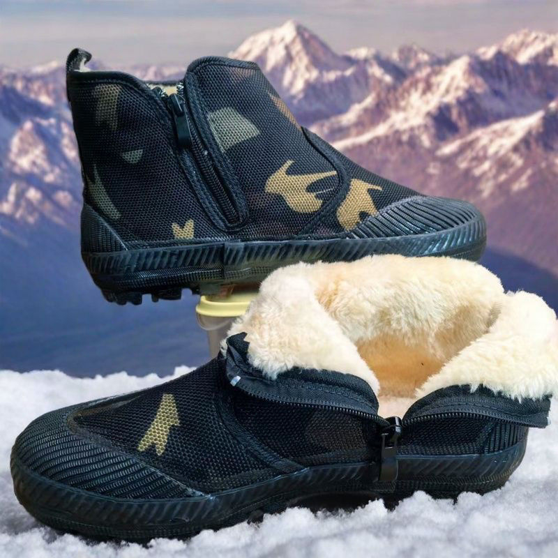 Домашни пантофи с платнена горна част и гумирана подметка, леки, антихлъзгащи, издръжливи, унисекс