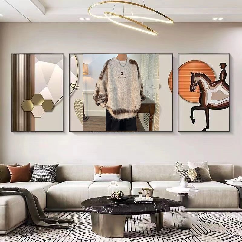 Pulover pentru bărbați, stil american retro lejer, stil coreean, guler rotund, bumbac, îmbrăcăminte de iarnă