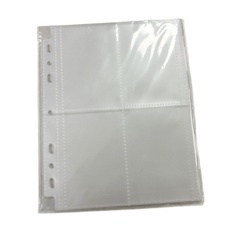 Pagină interioară A5 mată pentru album, 6 găuri, material PP, 10 foi, personalizabil