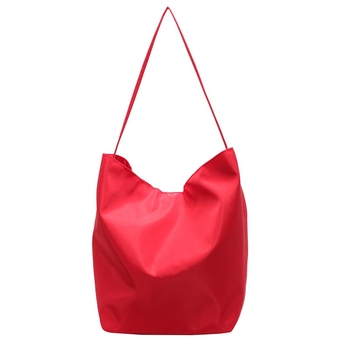 Nylon bucket torba za ramena, poliester podstava, otvor šnrovima i kopčom, jedna naramenica
