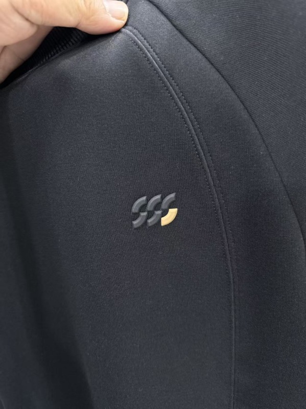 Памучен суитшърт 56% памук с двойни джобове, пуловер, дълги ръкави, удебелен материал, за есента