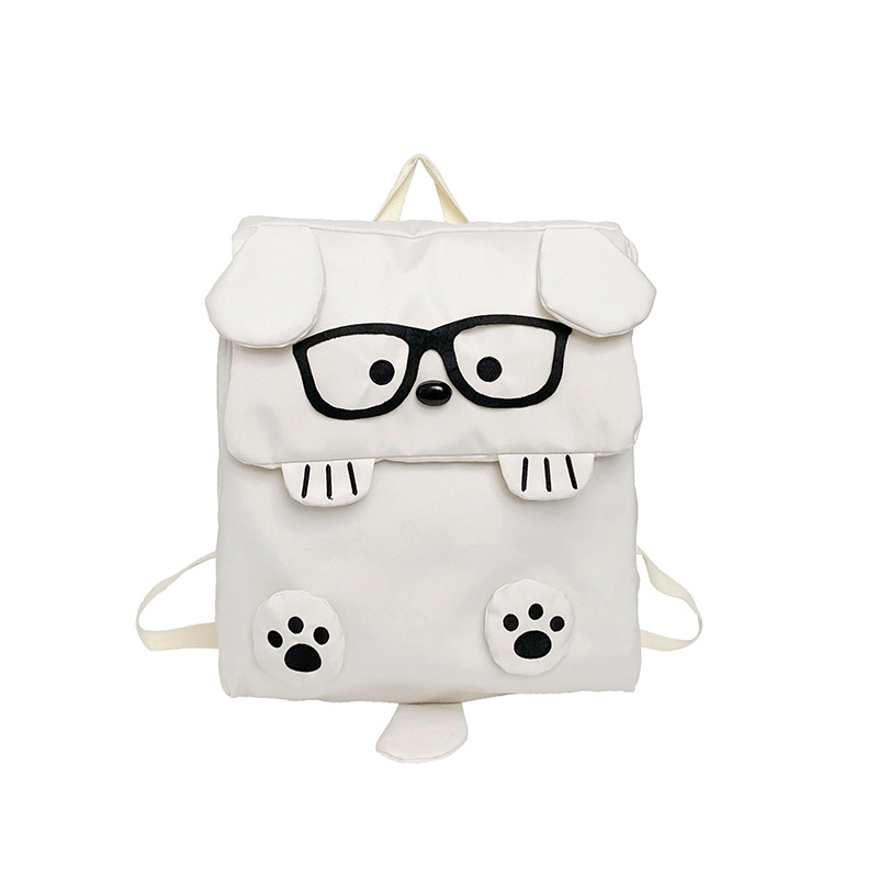 Ruksak s motivom životinje u karikaturi, kapacitet 20–35L, najlon, kompatibilan s 10-inčnim laptopom, unisex