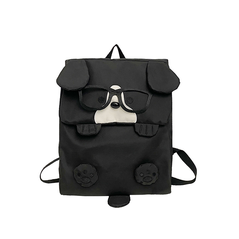Ruksak s motivom životinje u karikaturi, kapacitet 20–35L, najlon, kompatibilan s 10-inčnim laptopom, unisex