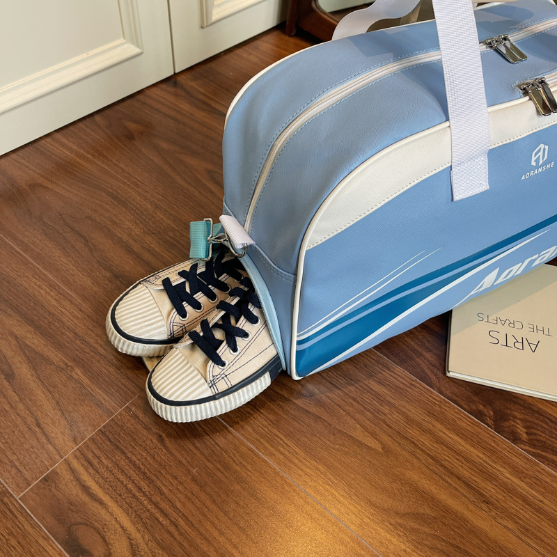 Unisex torba za badminton velikog kapaciteta (20–35 L), PU materijal, podstava od poliesteru, street fashion, pogodna za sport i jogu