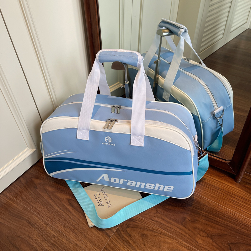 Unisex torba za badminton velikog kapaciteta (20–35 L), PU materijal, podstava od poliesteru, street fashion, pogodna za sport i jogu