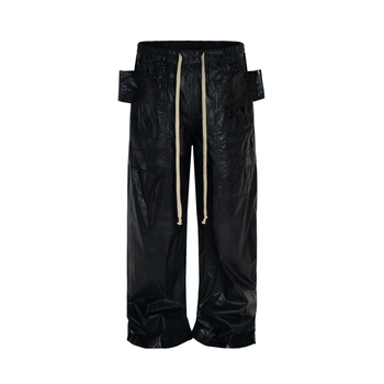 Kargo hlače s mnogobrojnim džepovima i dvostrukim prstenom, pamuk, ravni kroj