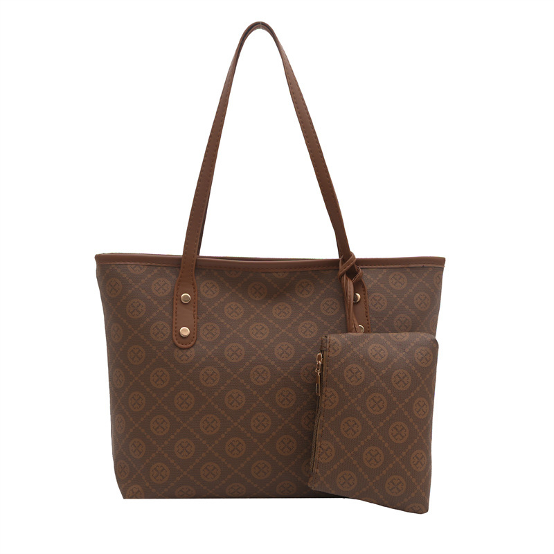 PU Tote torba za žene, oblik košare, zatvaranje zipom, poliester podstava, unutarnja džep za telefon, gradski minimalistički stil, jesen 2025