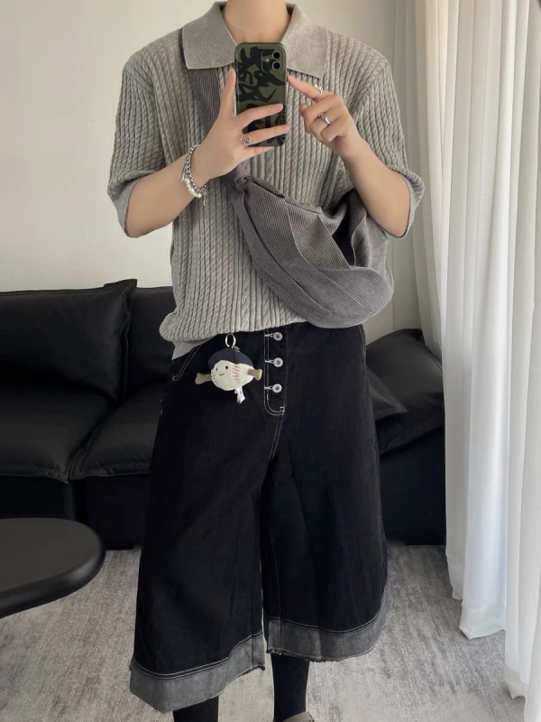 Crossbody torba sa zatvaračem - unisex stil, tkanina, podstava poliester, džep za telefon, jesen 2025